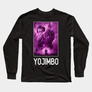 Cinematic Samurai Iconic Power Yojimbos Nostalgia Tribute Shirt Long Sleeve T-Shirt